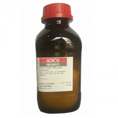 Sodium chlorite, 80%, pure, unstabilized